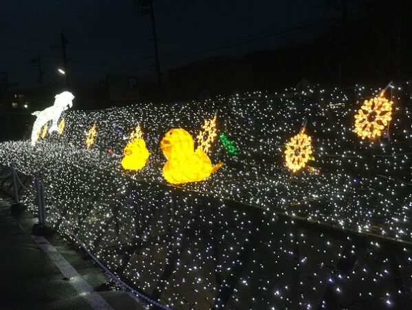 ☆水車亭のイルミネーション☆