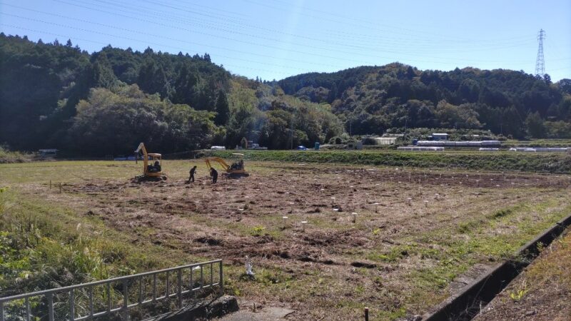 高圧発電所工事スタート‼